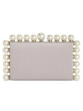 I.N.C. International Concepts East West Embellished Pearl Clutch (MSRP $80)